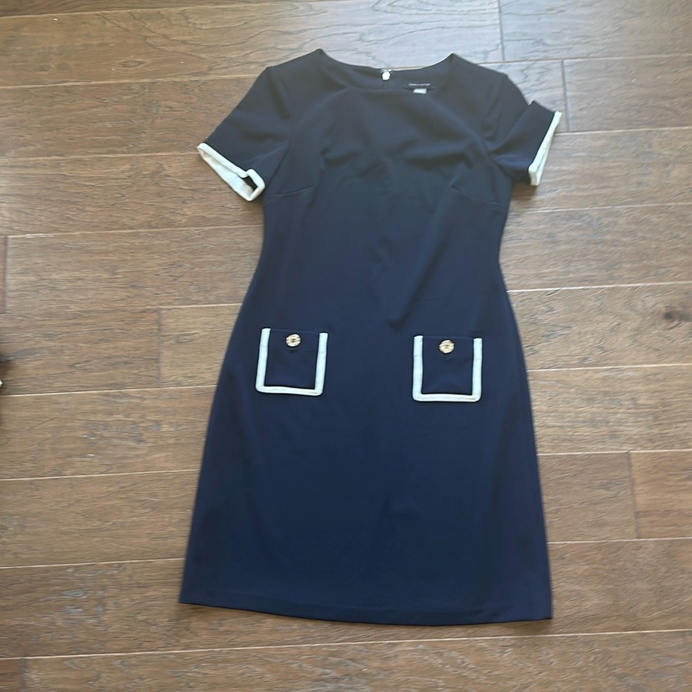 Tommy Hilfigure Navy Shift Dress Size 4